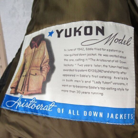 Vintage Eddie Bauer Vest Mens Small Red Plaid 550 Fill Power Wool Blend Down - Picture 10 of 14